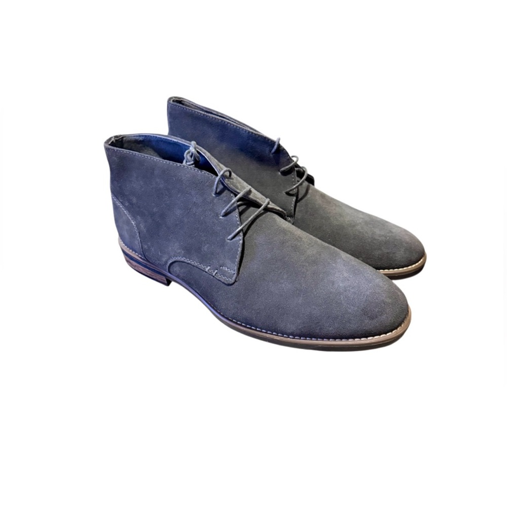 Bruno Marc Men’s Suede Leather Chukka Boots